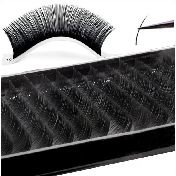 Mink Lashes - Silk Lashes | 0,20 mm dick | 10 mm lang | C-Curl