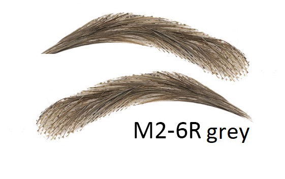 Eyebrow Wigs, False Brows, M2-6R grey